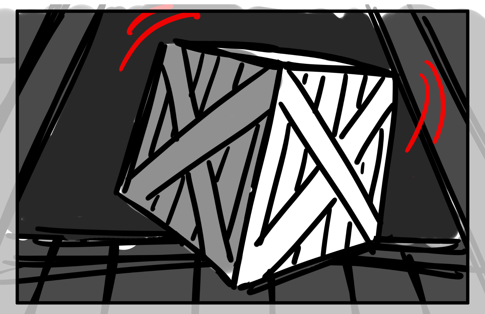 Storyboard panel, March 19, 2025