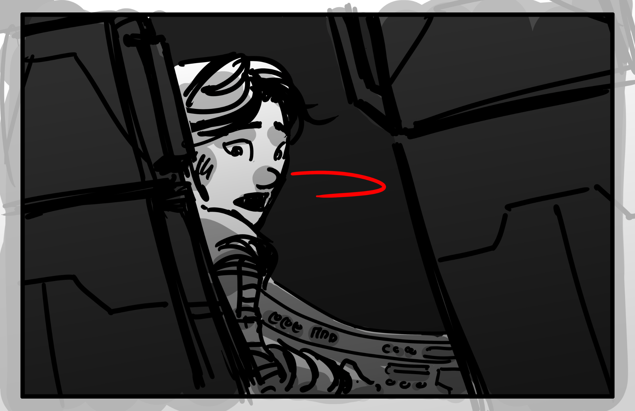 Storyboard panel, March 19, 2025