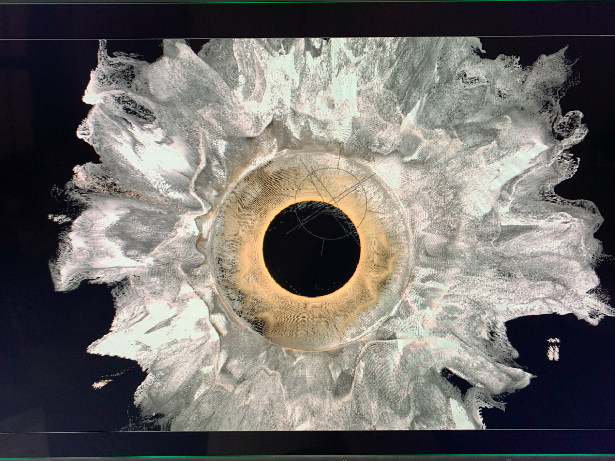 Later VFX development for the Godly Boy eclipse effect