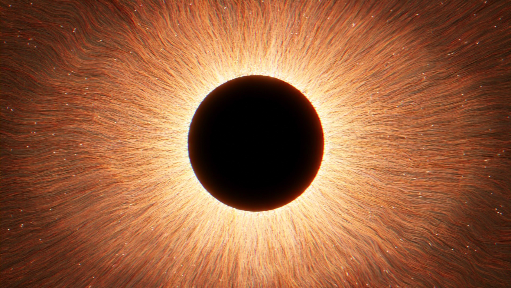 Final eclipse-like CG effect created for Godly Boy