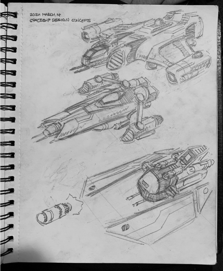Early spacecraft design concepts