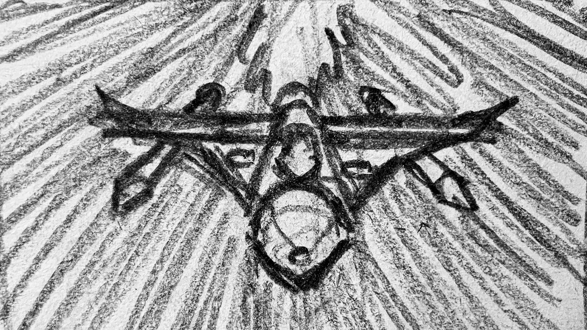Rough Spaceman storyboard panel 5
