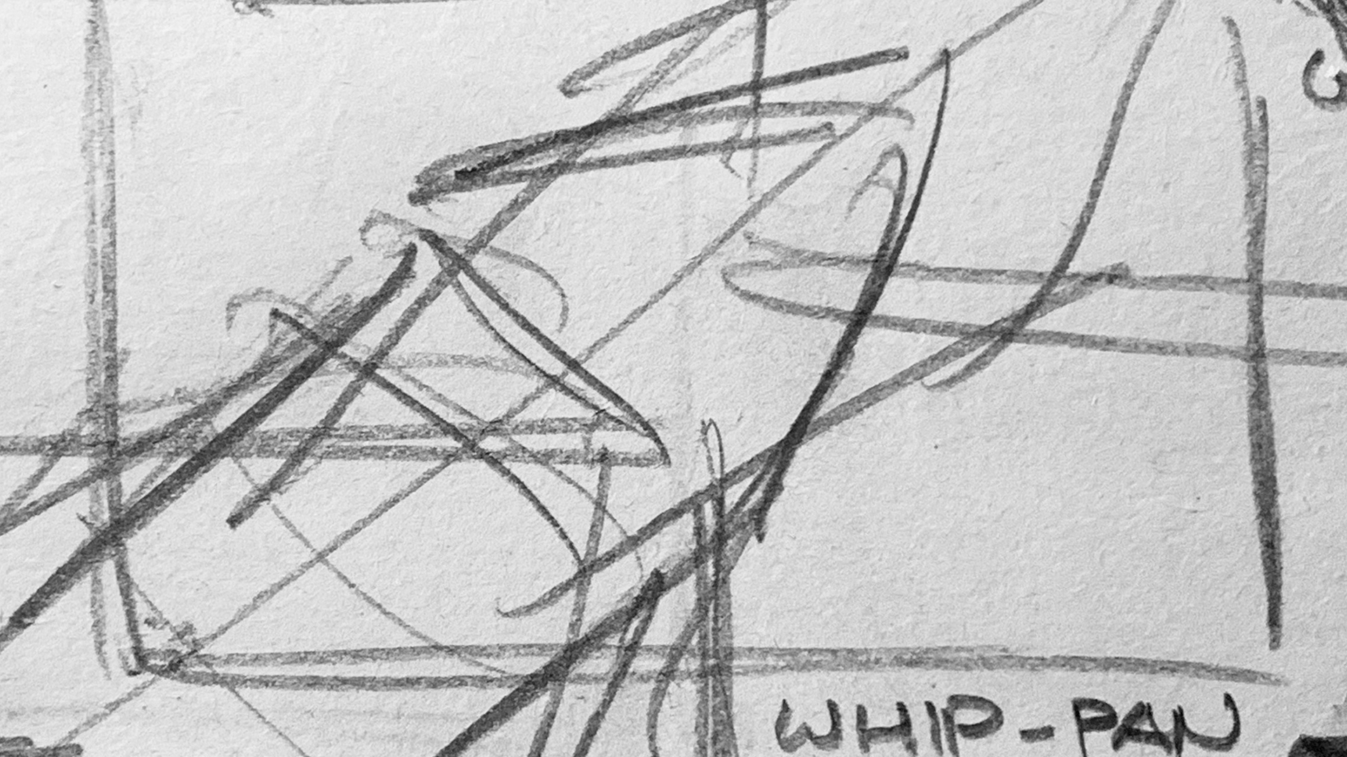 Rough Spaceman storyboard panel 22