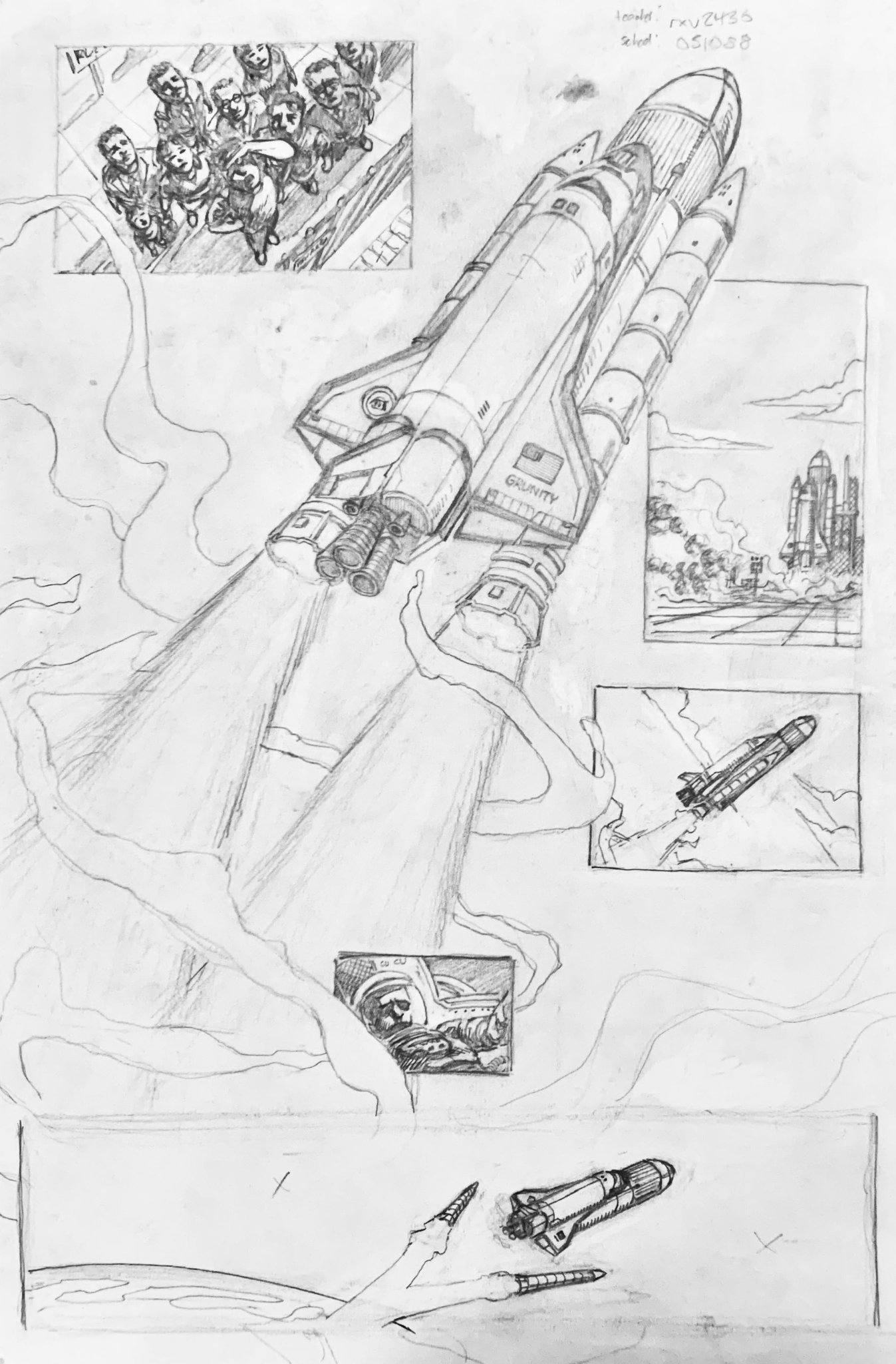 Takeoff pencil process
